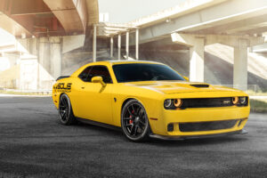 Dodge SRT Hellcat Yellow 4K 8K706272616